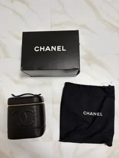 CHANEL バニティバッグ キャビアスキン ブラックのサムネイル