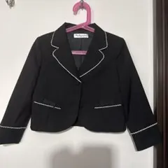 黒　フォーマル　ジャケット　120