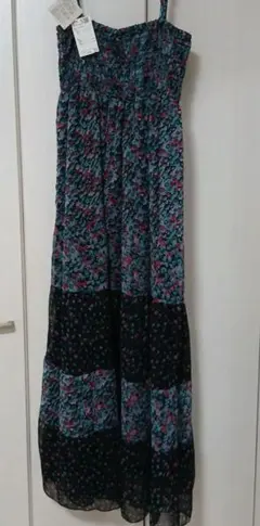 花柄キャミソールロングワンピース　 新品未使用