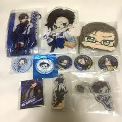 ヒプマイ　グッズ　入間銃兎　11点　まとめ売り MTC 缶バッジ　アクスタ　等