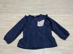 フリル付きネイビージャケット 100cm