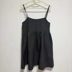 ブラック キャミワンピース