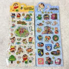クレヨンしんちゃん　ウォーターシール　ぷっくりシール　ぷくぷくシール