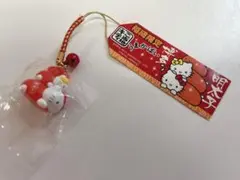 ハローキティ 恋愛成就 だるま 根付け ストラップ 小判 - メルカリ