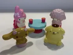 マイメロディ シナモロール ポムポムプリン ミニフィギュアセット