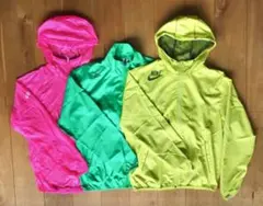【最終値下】美品 ナイキ ナイロンジャケット ３着セット パーカー フーディー