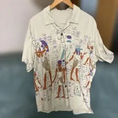 PAZZO JAPAN エジプト柄 半袖シャツのサムネイル