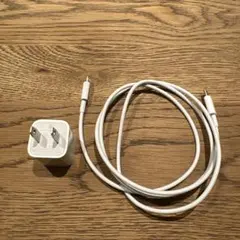 Apple 20W USB-C電源アダプターとケーブル