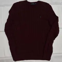 POLO RALPH LAUREN ケーブルニット メンズ
