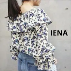 【美品✨】IENA deveaux 小花柄プリントブラウス　サイズ　F