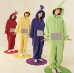 【10/18〆　新品】テレタビーズ　着ぐるみ　黄色　文化祭　体育祭　学園祭　L