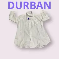 新品　DURBAN 42-78 長袖　ワイシャツ　ホワイト