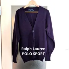 Ralph Lauren POLO SPORT カーディガン L 紫