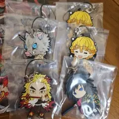 鬼滅の刃 ラバーストラップ おまとめ6個セット