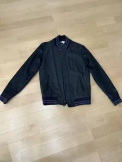 ダークグレー ブラック ジャンパー