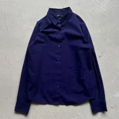 ETRO エトロ シルクシャツブラウス パープル 紫 46 - メルカリ