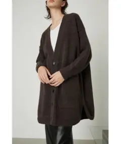 完売モデル RIM.ARK リムアーク ロング ニット カーディガン セーター