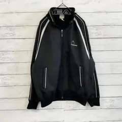 HEAD メンズ トラックジャケット 黒 人気 スポーツMIX 大人カジュアル
