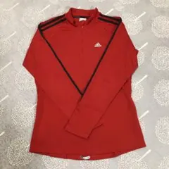 adidas Clima365 赤ジャージトレーニングウエア メンズL
