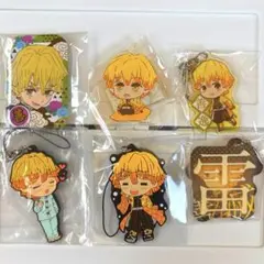 鬼滅の刃　我妻善逸　まとめ売り　缶バッジ　アクリルスタンド　キーホルダー