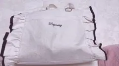 Majoretty アイボリー トートバッグ　遠征用　　旅行　キャリーオンバッグ