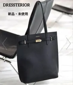 DRESSTERIOR(ドレステリア)ベルトスクエアレザートートバッグ 新品のサムネイル