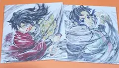 鬼滅の刃 冨岡義勇バースデー複製色紙 胡蝶しのぶ 誕生日記念ボード