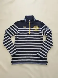 Munsingwear　マンシング　ジップアップ カットソー M