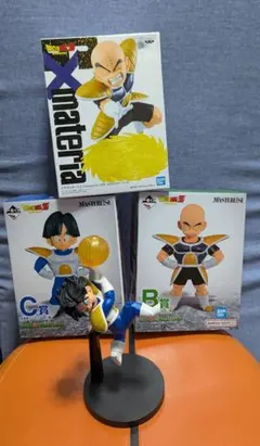 一番くじと G×materiaのクリリンと悟飯フィギュアセット