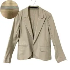 ベージュ テーラードジャケット