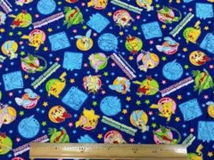 ポケットモンスター生地幅110ｃｍで長さ190cm、現品
