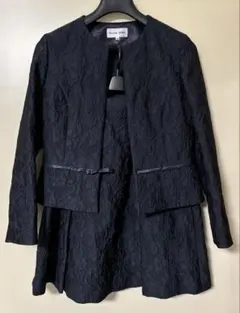 未使用タグ付　HANAE MORI スカートスーツ　セットアップ  サイズ40 未使用タグ付 HANAE MORI スカートスーツ セットアップ サイズ40 楽天