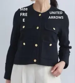 【新品タグ付き】ライトラッセル ジャケット