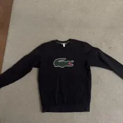 LACOSTE ブラック スウェット M