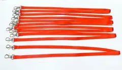 赤色サテンストラップ 6本セット新品未使用