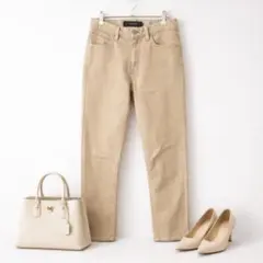 AMERICAN RAG CIE♡カラーデニムパンツ ベージュ 0のサムネイル