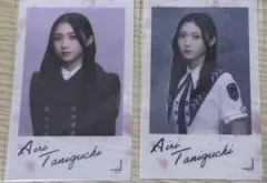櫻坂46　谷口愛季 クリアステッカー 2枚セット