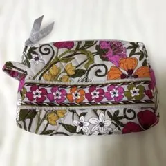 【美品】Vera Bradley ヴェラブラッドリー キルティングポーチ 花柄