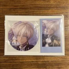 にじさんじ イブラヒム 誕生日グッズ2025 箔押し缶バッジ＆チェキ風カード