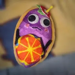 紅いも　ハイビスカス　ぬいぐるみマスコット