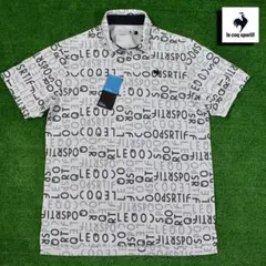 ルコックスポルティフ/ゴルフ ポロシャツ【ホワイト/LL】新品！