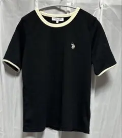 U.S. POLO ASSN. リブTシャツ ブラックのサムネイル
