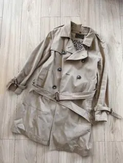 ナノ・ユニバース　ベージュ トレンチコート