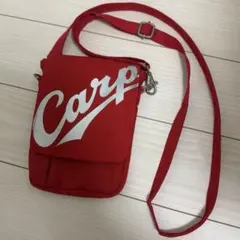 広島東洋カープ ショルダーポーチ 赤