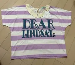 Lindsay ボーダー Tシャツ 150 新品
