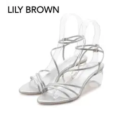 LILY BROWN♡♡クリアヒールストラップサンダルのサムネイル