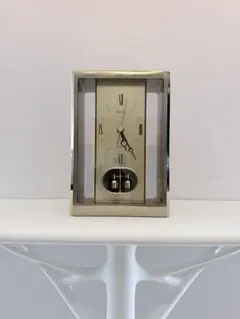 미사용 SEIKO 세이코 진자 부착 탁상시계 QZ406T