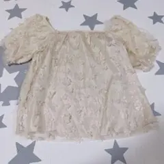 ♡tocco closet フラワーモチーフ 半袖ブラウス♡のサムネイル
