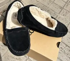 【特価】UGG W SCALLOPED MOC モカシン ブラック 22