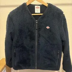 ネイビー ボアジャケット フリースジャケット